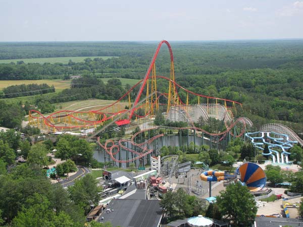 Intimidator 305 Kings Dominion usa list top 20 highest roller coaster world Intimidator 305 Kings Dominion usa roller coaster
